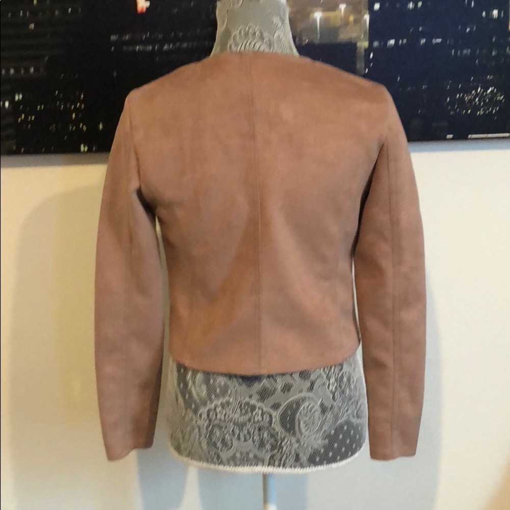 Pink Suede Jacket - Picture 2 of 3